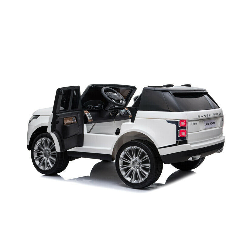 Range Rover SUV, 4x4 Electric Ride On Toy for Kids White Land Rover