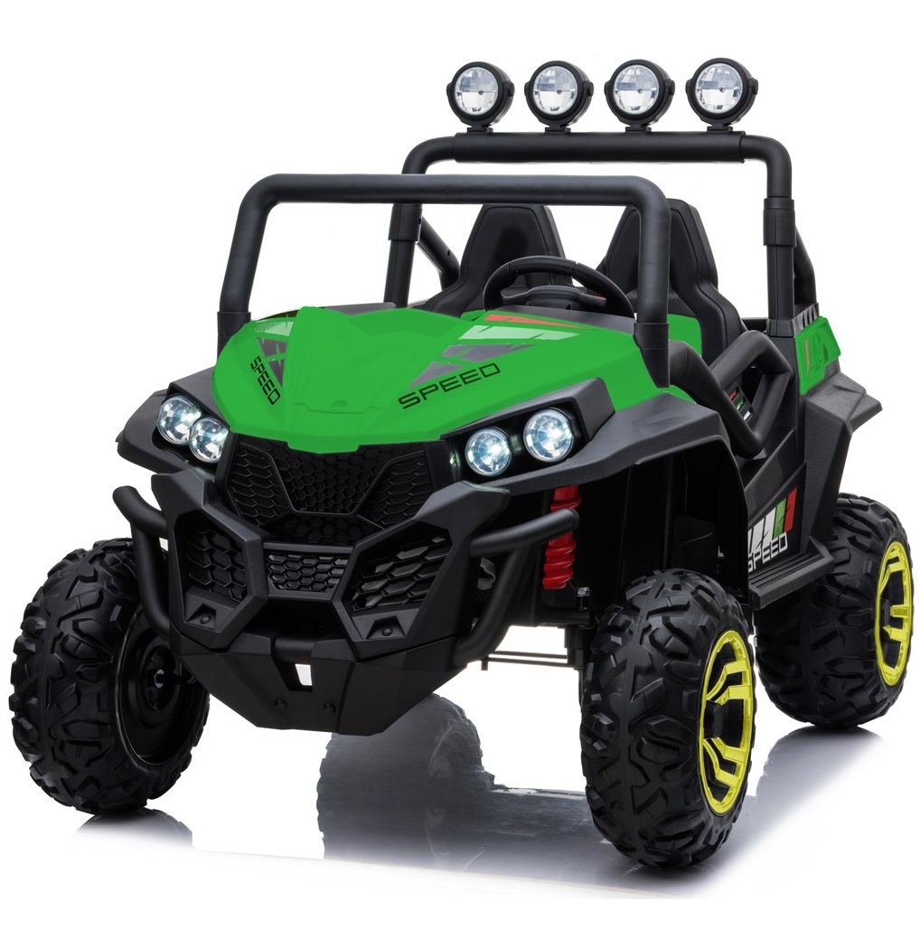 Beach Buggy Speed, 24V Electric Ride On Toy for Kids - Green - Little ...