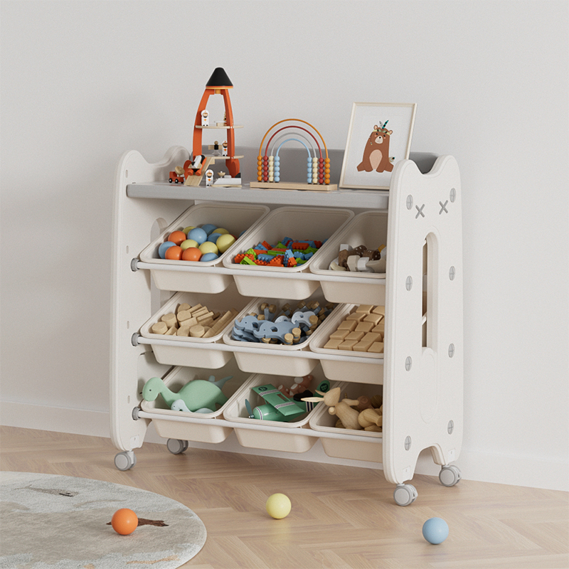 Toy storage cart with wheels discount