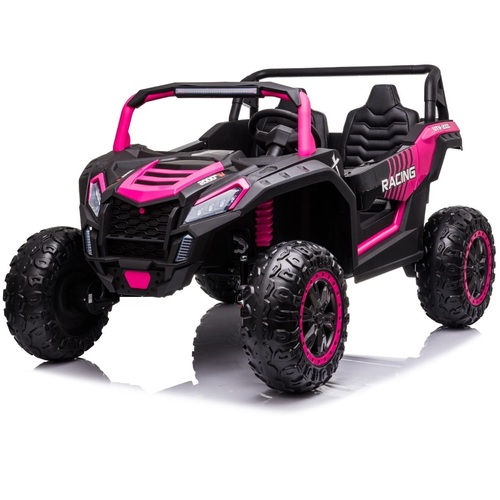 24V Utv Stinger Electric Kids Ride On Car - Pink