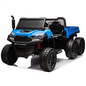 24V Farm Truck With Tipping Bed - Blue