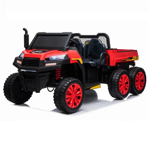24V Farm Truck With Tipping Bed - Red