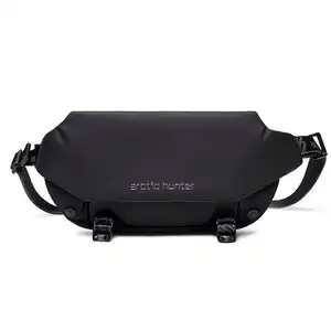 LitePro Crossbody Sling - Compact Travel Bag with Buckle Strap - Black