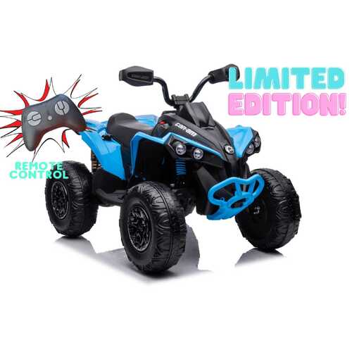 *Limited Edition* 12V Licensed 4x2 Can Am Renegade ATV *Limited Edition* - Blue