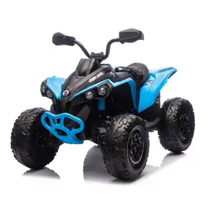 24V Licensed 4x4 Can Am Renegade 4WD 4x4 ATV - Blue