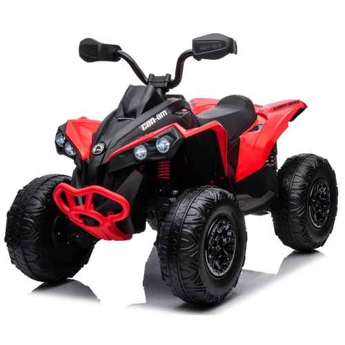 24V Licensed 4x4 Can Am Renegade 4WD 4x4 ATV - Red