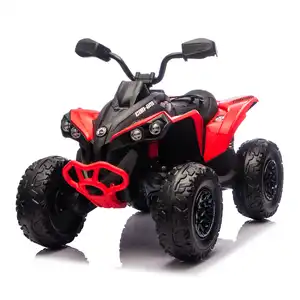 24V Licensed 4x4 Can Am Renegade 4WD 4x4 ATV - Red