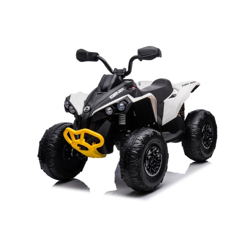 24V Licensed 4x4 Can Am Renegade 4WD 4x4 ATV - White