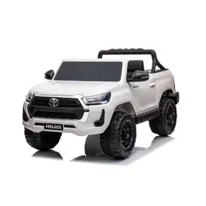 24V Licensed Toyota Hilux SR5 Electric Ride-On Car for Kids - White - Pre-Order ETA 26 June 2025
