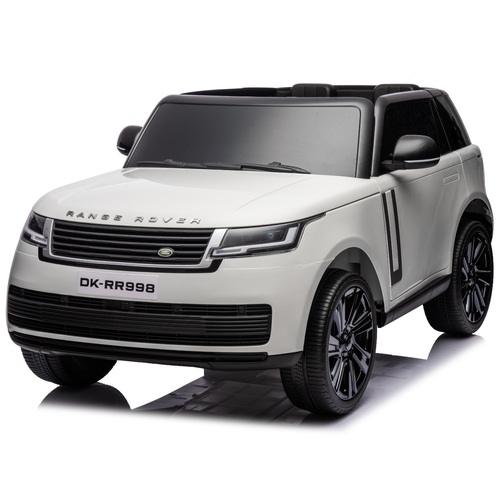 12V Licenced Range Rover Electric Luxury Kids Ride-on Car - White
