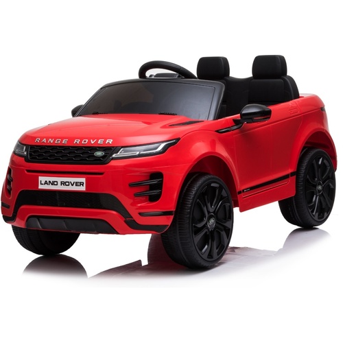 Licensed Land Rover Evoque 12V Electric Ride On Toy - Red