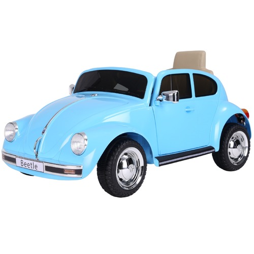 12V Licensed VW Beetle Volkswagen kids ride on car with remote - Blue