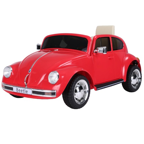 12V Licensed VW Beetle Volkswagen kids ride on car with remote - Red