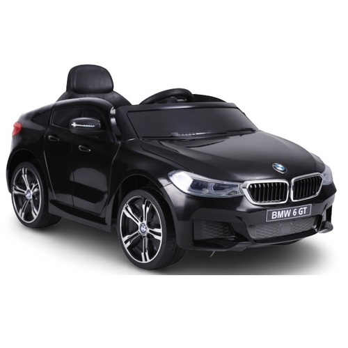 12V Licensed BMW GT Kids ride on car with remote - Black