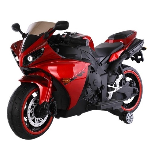 12V kids ride on motorbike Yamaha R1 inspired - Red - Pre-Order ETA 30th June