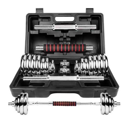 30Kg Extendable Chrome Dumbbell Set