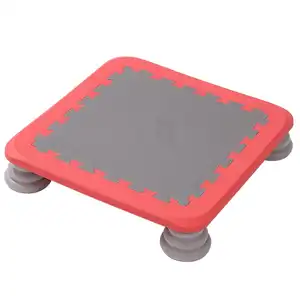 Plain Design Kids Jumping Pad for Safe and Active Playtime - Red