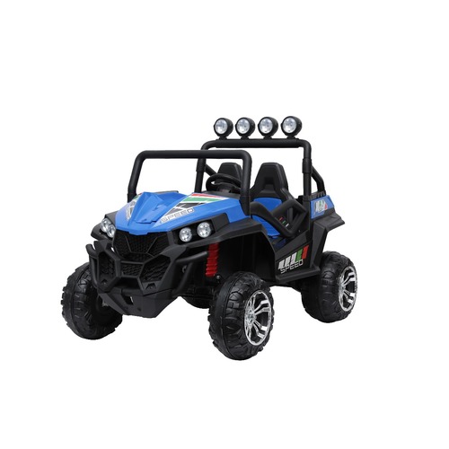 Beach Buggy Speed, 24V Electric Ride On Toy for Kids- Blue