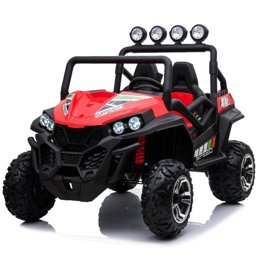 Beach Buggy Speed, 24V Electric Ride On Toy for Kids - Red