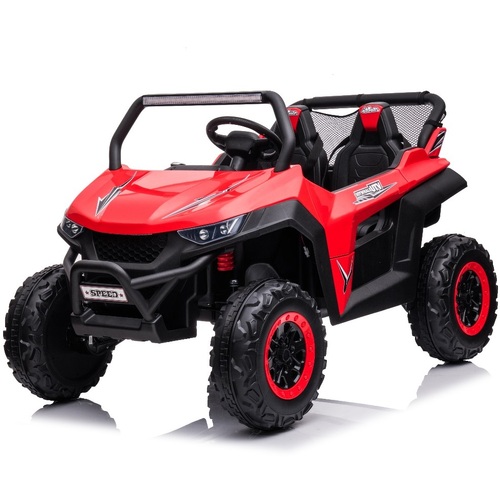 12V Beach Buggy Rambler Electric kids ride on car by Little Riders - Red