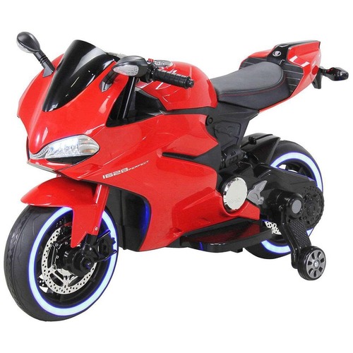 Ducati Motorbike Replica, 12V Electric Ride On Toy - Red