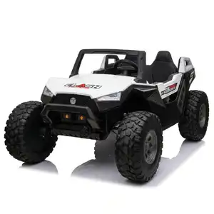 24V Beach Buggy Sahara 4WD Electric Ride On Toy for Kids - White