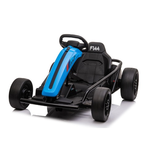 24V Go Kart Rambler with Drift Function - Blue