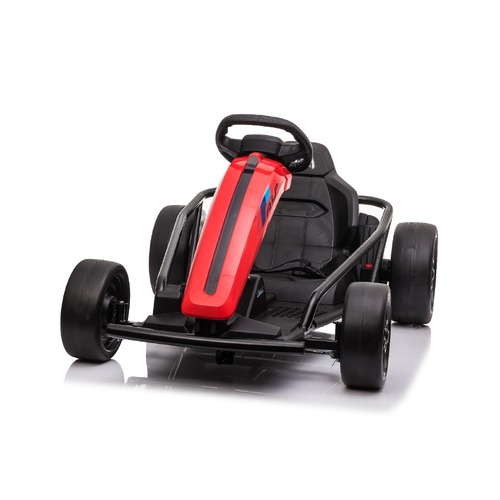 24V Go Kart Rambler with Drift Function - Red