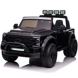 Ford Super Duty Licensed Ride on car by Little Riders Australia - Black - Pre-Order ETA 16 June 2025