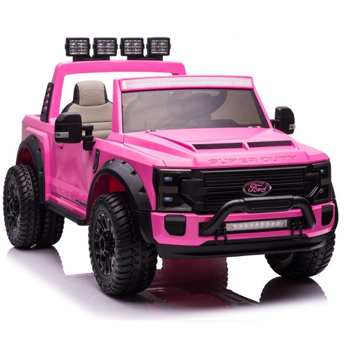 Ford Super Duty Licensed Ride on car by Little Riders - Pink -  Preorder ETA 20th June 2022