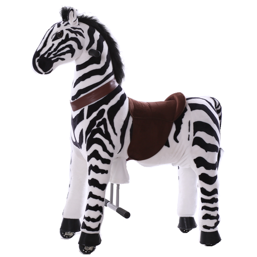 Zebra Ride on Animal Toy for Kids - Large