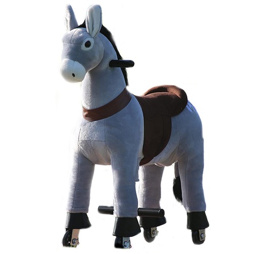 Grey Ride on Animal Toy for Kids - Large