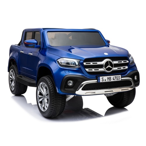 Mercedes-Benz X-Class Ute, 4x4 4WD Electric Ride On Toy - Blue
