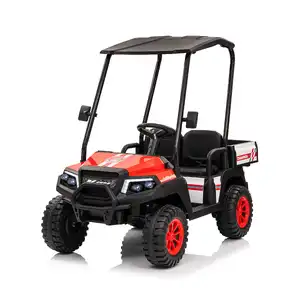 Little Riders Bush Ranger - 24V Kids Ride On Car with Roof and Tray - Red - Pre-Order ETA 15 September 2025