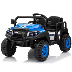 Little Riders Bush Mates 24V Kids Ride-On Car with 4 Seats - Blue - Pre-Order ETA 15 September 2025